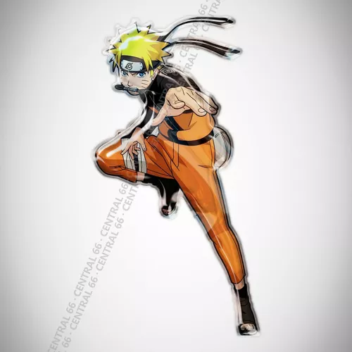 Adesivo Desenho Naruto Shippuden Naruto Uzumaki M02 Resinado