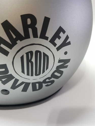 Imagem 6 de 7 de Capacete Old School Harley Davidoson Iron 2020 - Rebaixado