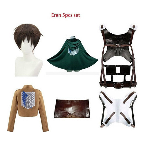 Shingeki Anime Attack On Titan Sin Cosplay Kyojin