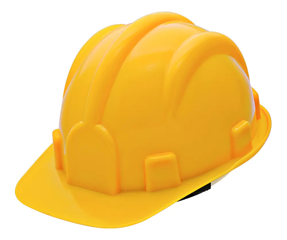 Capacete Segurança Epi Obra Deltaplus Amarelo Prosafety