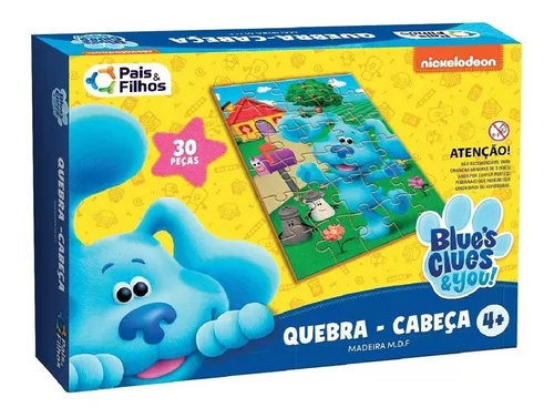 Jogo Infantil Sequência Lógica Blue's Clues Xalingo - Xalingo