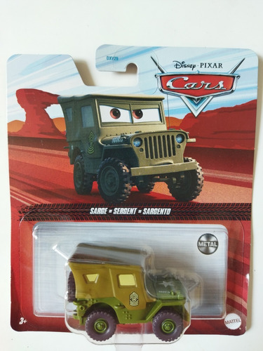 Disney Pixar Cars Sarge Sargento
