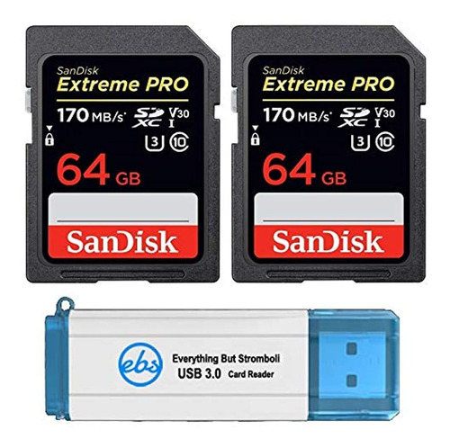 Sandisk - Tarjeta De Memoria Sdxc Sd Extreme Pro Pac X2