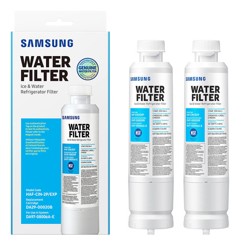 Filtro De Agua Samsung Para Nevera, Blanco, Da29-b-2p