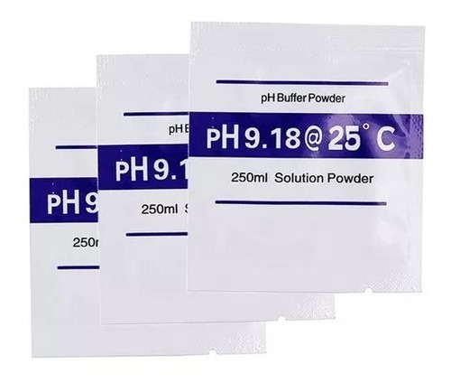 Buffer Calibración Ph9.81 Calibrar Peachimetro Medidor 25u
