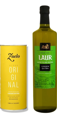 Aceite Oliva Combo Zuelo Lata 1lts + Laur 1lts-oferta Celler