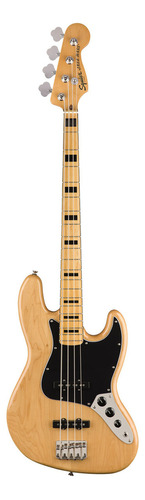 Bajo Electrico Squier C.vibe 70s Jbass Nat Color Marrón