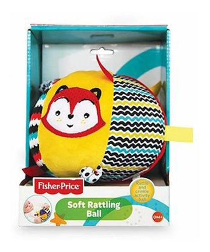 Pelota Sonajero Sensorial Infantil Fisher Price La Plata