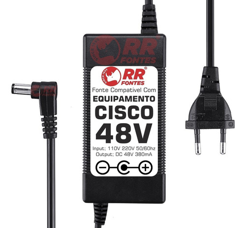 Fonte 48v Para Aironet Access Point Cisco Ap 350 1100 1120