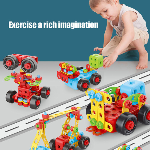 Set De Construcción Con Taladro Eléctrico Para Niños