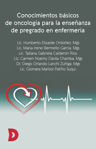 Libro Conocimientos Básicos De Oncología Para La Enseñanz