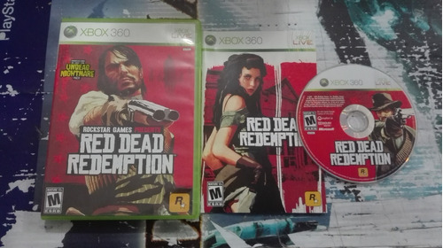 Red Dead Redemtion Completo Para Xbox 360,excelente Titulo