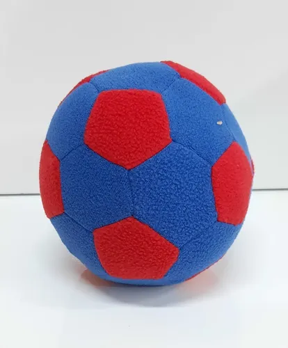 Pelota Para Bebe De Tela 18cm Con Cascabel -varios Colores