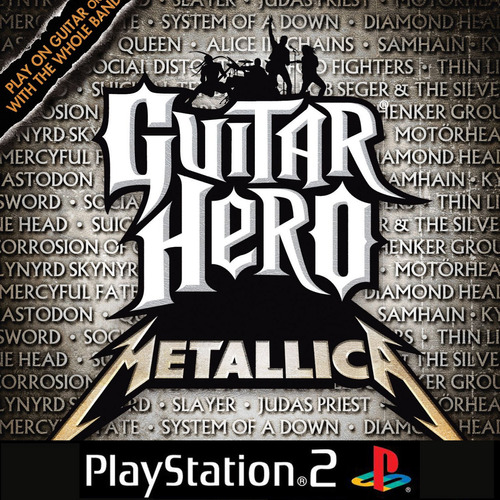 Guitar Hero Metallica Ps2 Juego Físico