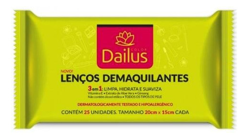 Dailus Color - Lenços Demaquilantes