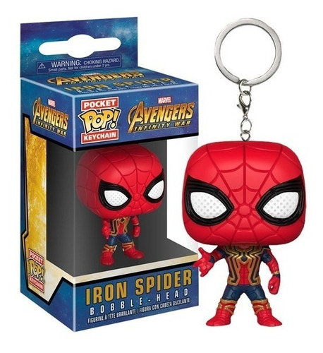 Llavero Funko Pop Iron Spider Avengers Infinity War Full