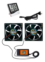 Comprar Kit Ventilación Cultivo Indoor Coolers 12x12 2,5m Higrometro