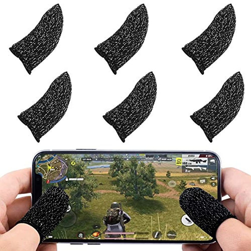 Newseego Set De 6 Fundas Para Dedos Controlador De Juego