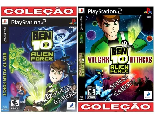 Coleção Infantil Ben 10 (4 Jogos) Ps2 Desbloqueado Patchs - Corre Que Ta  Baratinho