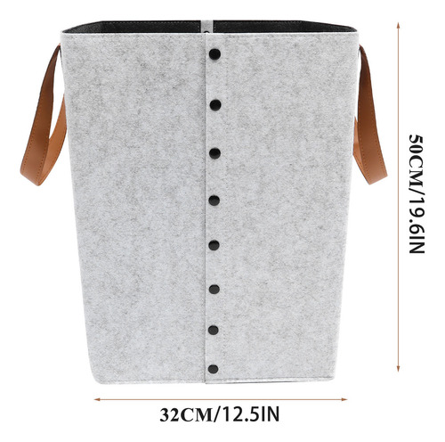 Cesta Plegable De Fieltro Para Ropa, Bolsa De Almacenamiento