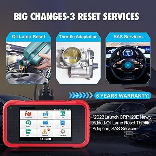 Imagen 2 de 9 de Escanner De Auto Launch Crp123e Obd2 Diagnosis