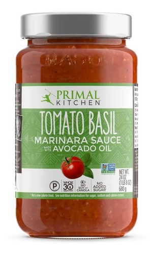 Primal Kitchen Tomato Basil Marinara Sauce 680 G