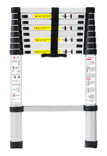 Escalera Aluminio Telescópica Multiuso 2,6 Mts.