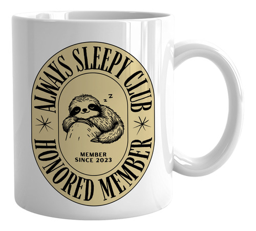 Taza Perezoso Edición Always Sleepy Club