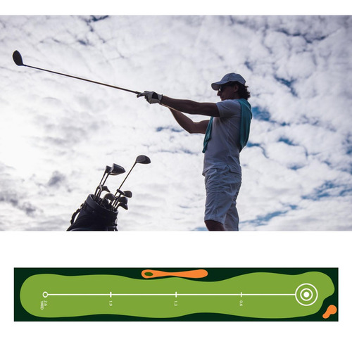 Golf Putt Mat Putter Putter Ligero Putting Herramienta De