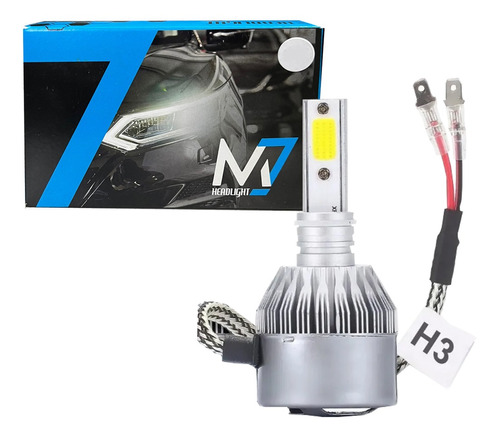 Kit Lampada Led M7 3000 Lúmens 6000k 30.000 Horas Vida Útil