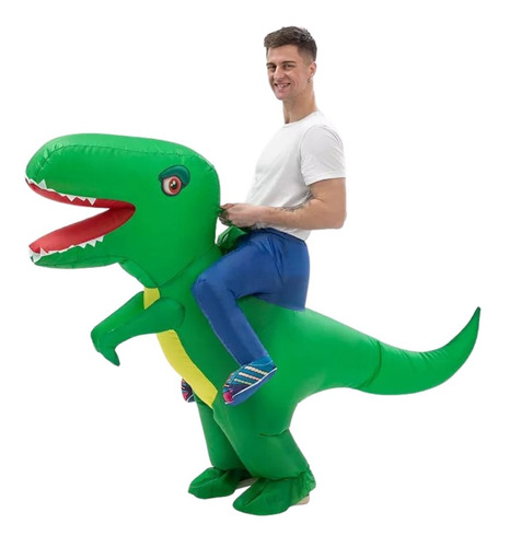 Disfraz De Dinosaurio Inflable Para Adulto