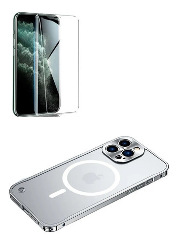 Funda De Carga Inalámbrica Magnética Para iPhone 13 12 11 Nombre Del Diseño iPhone 13promax Color Blanco