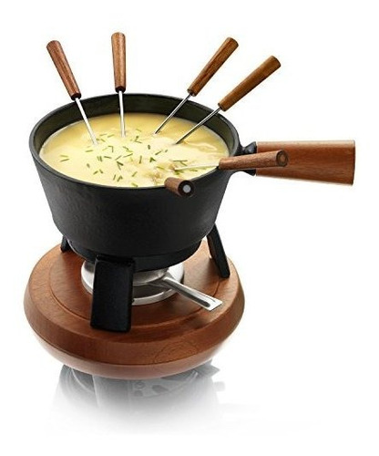 Coleccion Boska Holland Monaco Cheese Fondue Pro Set Black