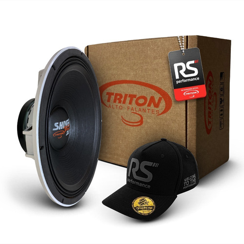 Falante Woofer Triton 18 Polegada 3.8 Shiverbass 8 Ohm White