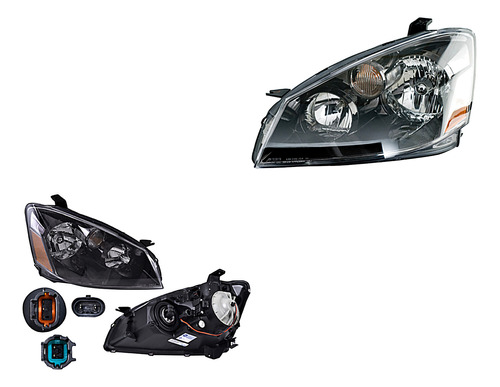 Par De Faros Nissan Altima 2005-2006