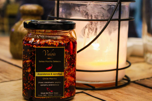 Salsa Macha Chile Morita Y Semillas Valois Gourmet