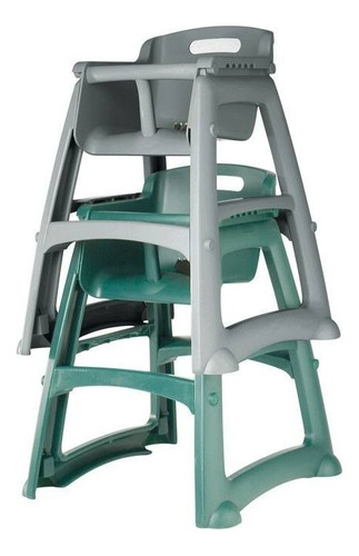 Rubbermaid Sturdy Chair Silla Comedor Con Ruedas Para Bebé