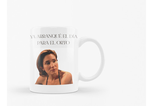 Taza Tana Ferro Meme Ya Arranqué El Día Como.. Cerámica