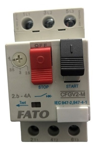Guardamotor Trifasico Fato Cfgv2-m08. 2,5 A 4 Amperes