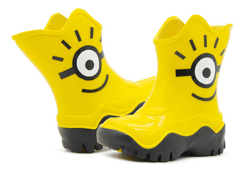 Universal©  Bota Lluvia Casper Amarillo Impermeable 13-16