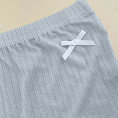 Leggings Casuales Con Cintura Elástica Para Niña, Con Cintur