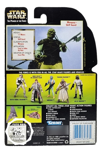 Kenner - Star Wars - Power Of The Force - Weequay