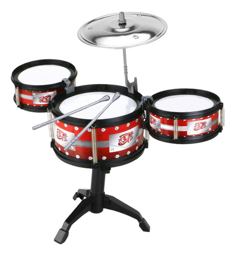 Brinquedos De Percussão Ajustados Do Tambor Das 3 Tambor
