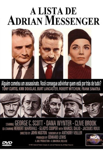 Dvd A Lista De Adrian Messenger - George C. Scott