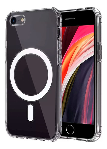 Estuche Forro Clear Magsafe Apple iPhone 7 - 8 - Se 2020