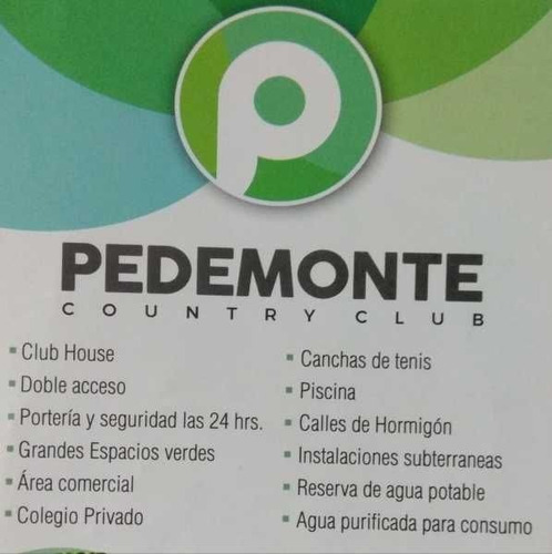 Imagen 2 de 2 de Terreno En Venta En Pedemonte Country Club