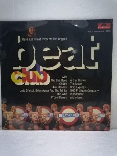 Disco Vinil Lp 33rpm  Beat Club---artistas Varios Vers.orig.