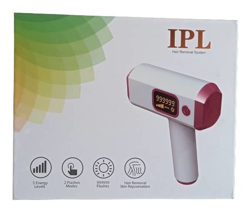 Pistola Depiladora Laser Ipl 5 Niveles Nuevo 999 Mil Flash
