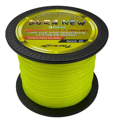 Linha Pescaria Artemis Dura New 0,35mm 14,61kg Mono C/ 500m