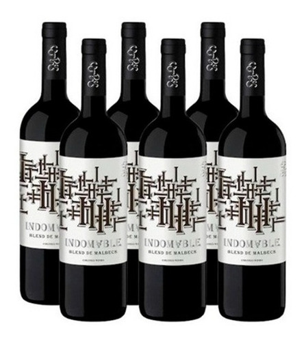 Vino Blend De Malbecs- Indomable Colosso Wines-caja X 6 Bot.